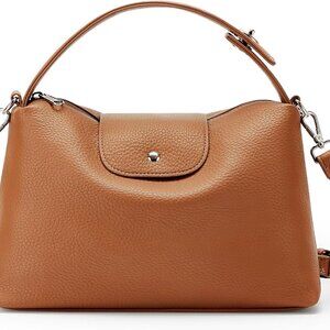KALIDI Soft Vegan Leather Hobo Bag, Crossbody Purses Satchel for Women with Top